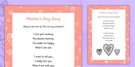 Mother’s Day song | Twinkl (teacher made) - Twinkl