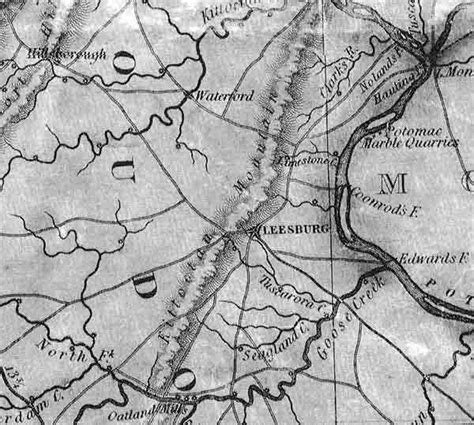 map-transportation-1826 | History of Loudoun County, Virginia