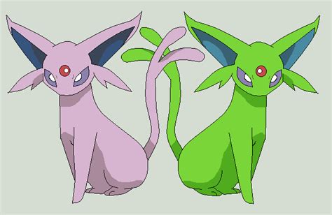 Pokemon: Espeon and S.Espeon by Twila101 on DeviantArt