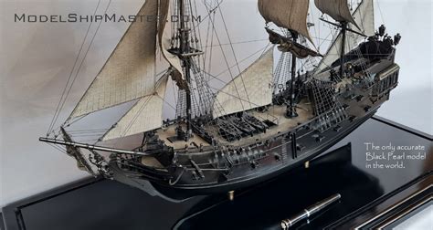 In Stock DIY Black Pearl Ship Model Set Solid Wood Movable Hands Pirates Of The Caribbean ...