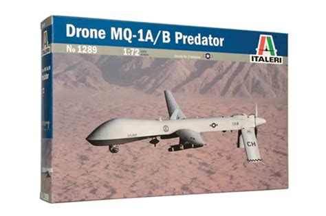 ITALERI 1289 Drone MQ 1A/B predator plastic model kit-in Model Building Kits from Toys & Hobbies ...