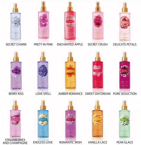 Victoria Secret Mist Body Spray Collection