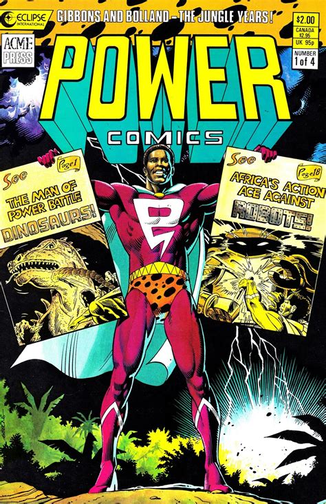 STARLOGGED - GEEK MEDIA AGAIN: 1988: POWER COMICS ISSUE 1 BY BOLLAND AND GIBBONS