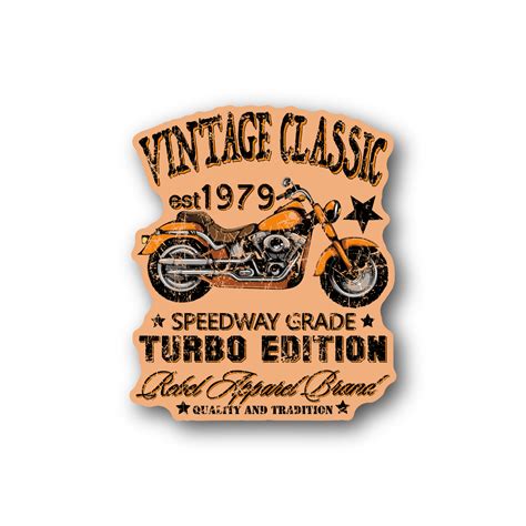 Tsd Vintage Classic - Vinyl Stickers - Gloss Stickers | Classic ...