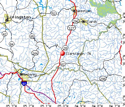 Clarkrange, Tennessee (TN 38553) profile: population, maps, real estate ...