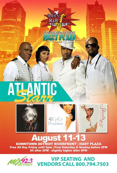 FREE IS MY LIFE: 21st Annual Ribs R&B Music Festival w/ FREE admission 8/11 until 5pm, 8/12 8/13 ...
