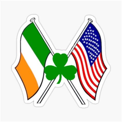 Irish Tricolour Stickers | Redbubble