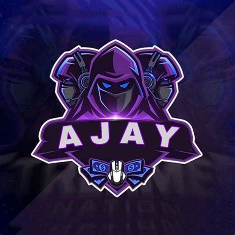 Ajay Name Logo