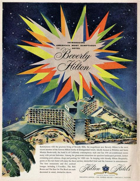 Once upon a time, the Beverly Hilton was America's fanciest new hotel ...