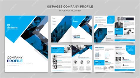 Premium PSD | Pages Company Profile Template