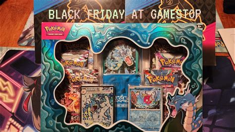 Gamestop's Black Friday Pokemon Card Deals are Actually Good - Crown Zenith and Gyarados ex Box ...