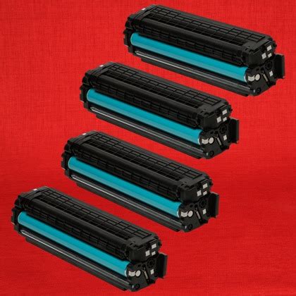 Toner Cartridges - Set of 4 - C/M/Y/K Compatible with Samsung Xpress C1860FW (N1106)