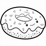 Donut Coloring Pages  Printable Kids Drawing Hub sketch template