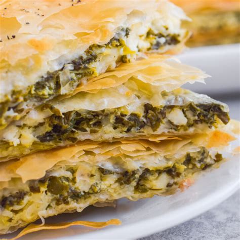 Crispy Spinach Feta Pie