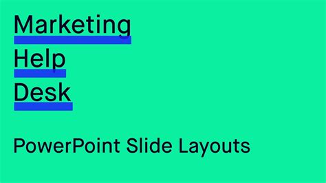 PowerPoint Slide Layouts - YouTube