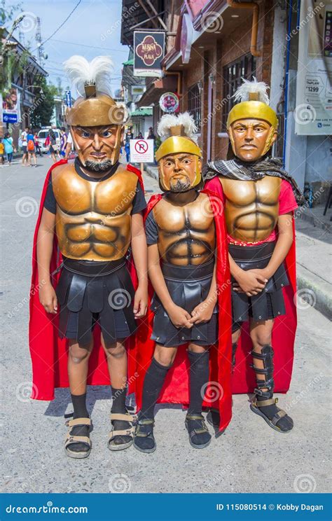 2018 Moriones Festival editorial stock image. Image of festival - 115080514