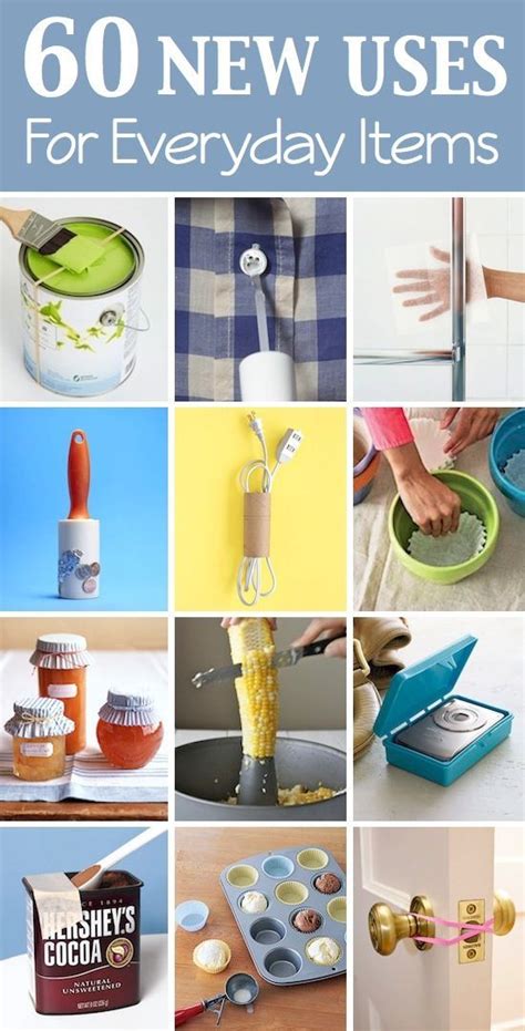 60 New Uses For Everyday Items | Household hacks, Diy life hacks, Life hacks