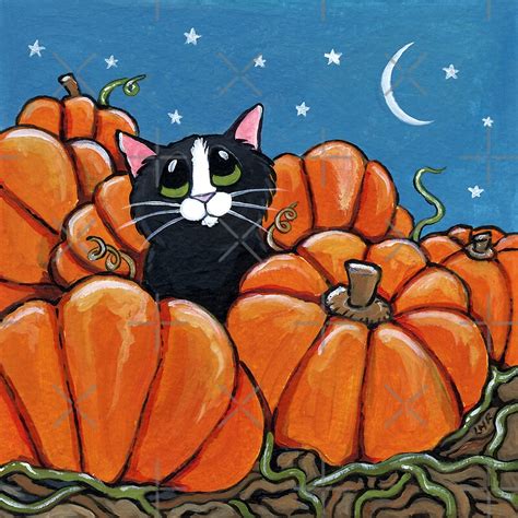 "The Pumpkin Patch" by Lisa Marie Robinson | Redbubble