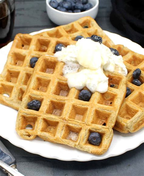 Vegan Waffles - Holy Cow Vegan