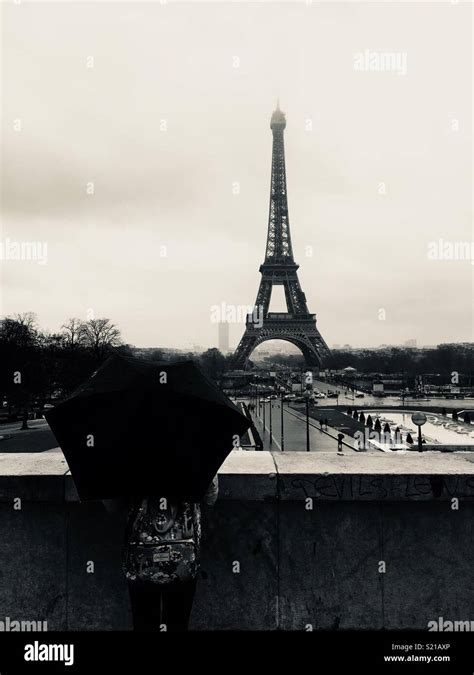 Paris in the rain Stock Photo - Alamy