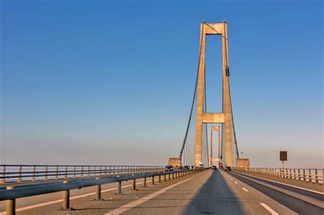 The Great Belt Bridge (The East Bridge) | Bridge building, Bridge ...