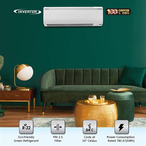 Daikin 1.5 Ton 5 Star Inverter Split AC on EMI without Credit Card