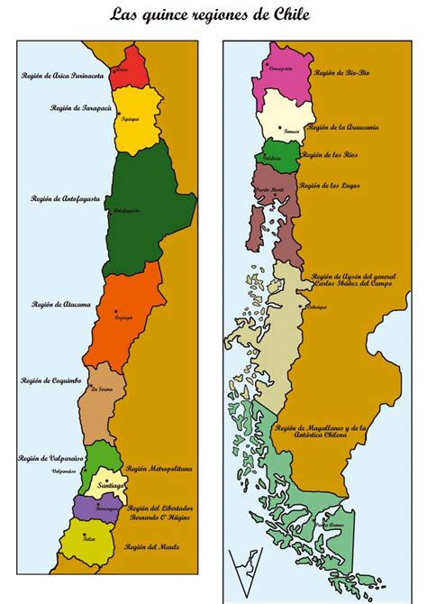 Mapa Economico De Chile Actualizado