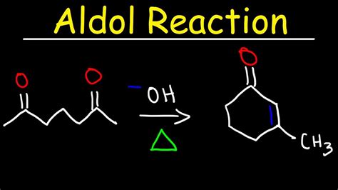 Aldol Addition Reactions, Intramolecular Aldol Condensation Reactions, Retro Aldol & Cross Aldol ...