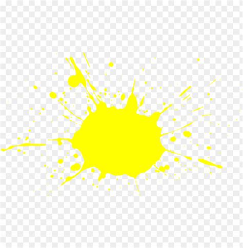 Yellow Paint Splash Clipart Png - Entrevistamosa