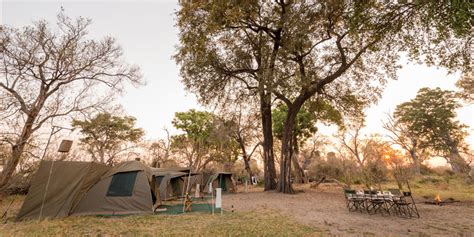 Xaxaba Mobile Camp - Basic tented camping in the Okavango Delta