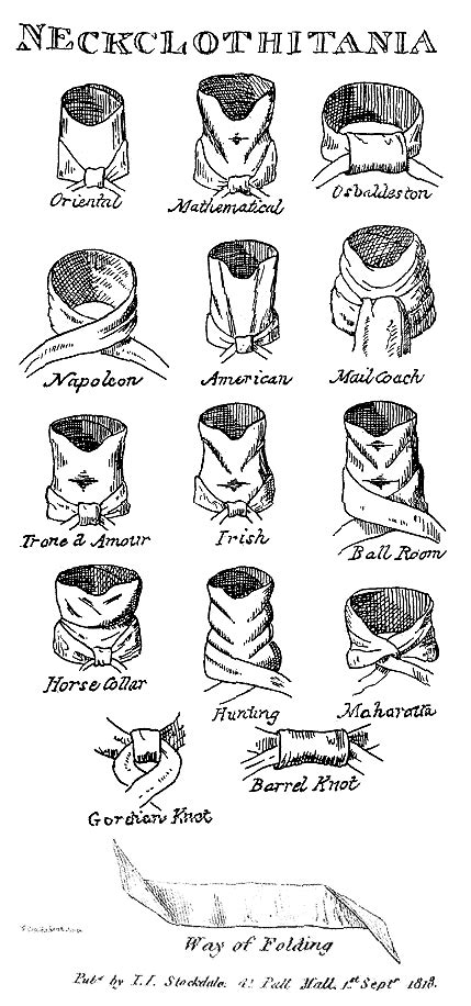 Stitches Thru Time: Cravat, An 18th Century Fashion Statement