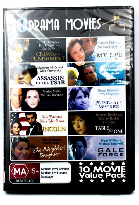 10 Drama Movies - VALUE PACK DVD - RAAM