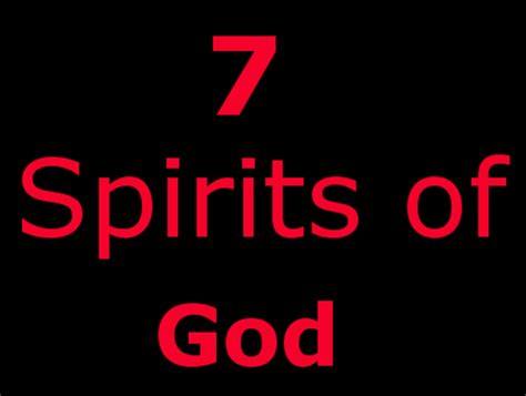 The 7 Spirits of God » Christian Truth Center