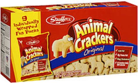 Stauffer's Original Animal Crackers - 2.12 oz, Nutrition Information ...