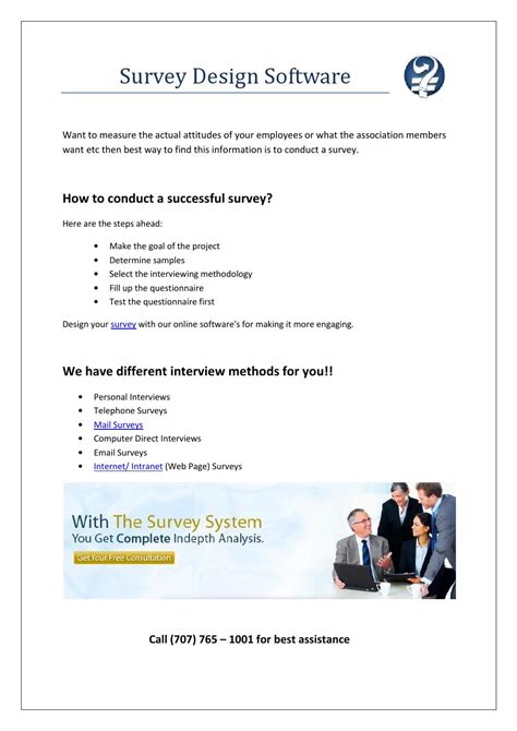 Survey Design Software: Know the Steps by creativeresearchsystem - Issuu