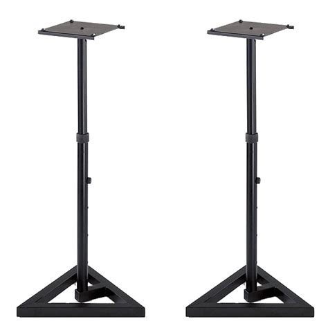 QuikLok BS-300 XL Studio Monitor Speaker Stands - Heavy Duty - Pair - Studio Monitor Stands from ...