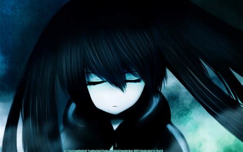 Male anime character digital wallpaper, Black Rock Shooter, Kuroi Mato ...