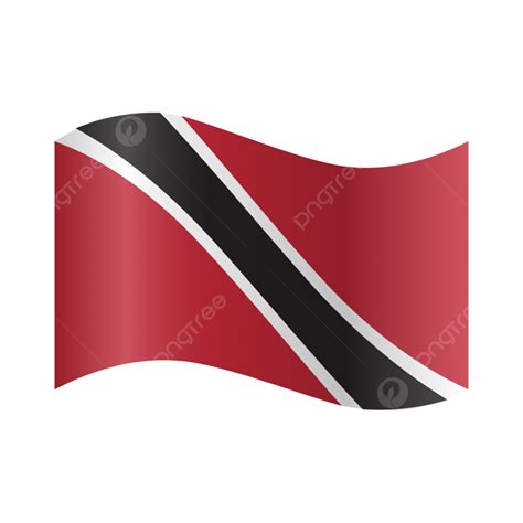 Vector Realistic Illustration Of Trinidad And Tobago Flag, Trinidad, Flag, Tobago PNG and Vector ...