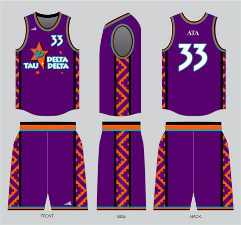 Delta Tau Delta Custom Retro Basketball Jerseys