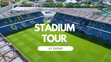 Millwall FC Stadium | Aerial Tour of The Den in 4k - YouTube