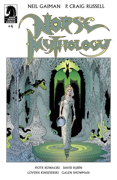 Neil Gaiman Norse Mythology #4 Cover a Russell Comic | Gothic Gifts