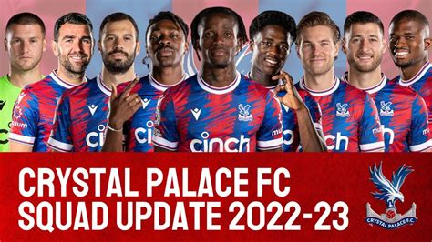 CRYSTAL PALACE Squad 2022/23 | CRYSTAL PALACE FC | Premier League - YouTube