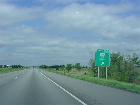 OKRoads -- Interstate 80 Nebraska - Eastbound