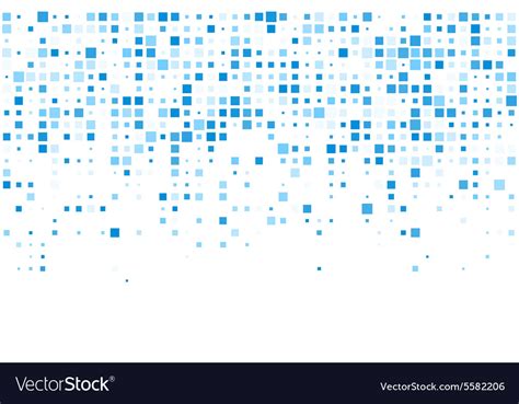 Squares blue technology pattern Royalty Free Vector Image