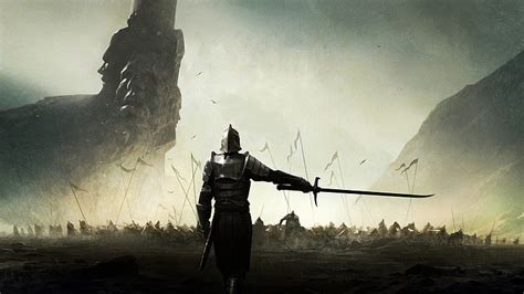 HD wallpaper: swordsman wallpaper, untitled, knight, warrior, Mortal ...