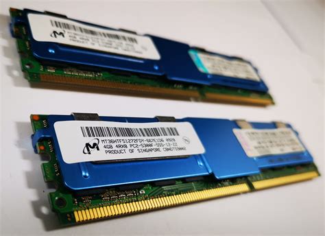 IBM/Micron 4GB DDR2 RAM - 4Rx8 PC2-5300F-555-12-ZZ