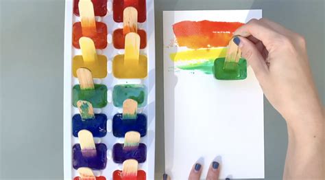 ICE PAINTING DIY | Activities for Kids