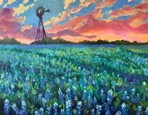 Texas Hill Country Landscape 11x14 oil on canvas. I don’t really paint landscapes, but I love ...