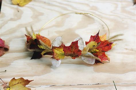 DIY Leaf Crown - The Merrythought