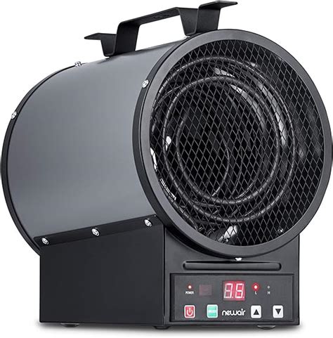 Review NewAir, NGH500GA00, 2-in-1 240V 4800 Watt Portable or Mountable Garage Heater, Heats Up ...